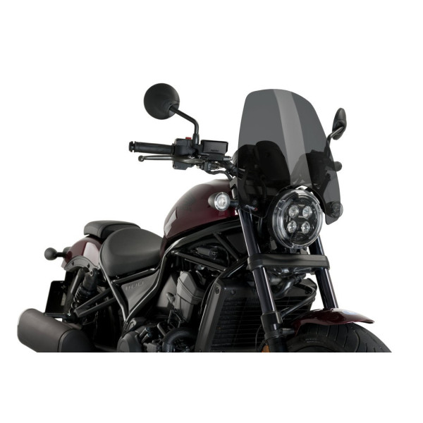 Puig Puig touring screen | dark smoke | honda cmx 1100 rebel 2021>current